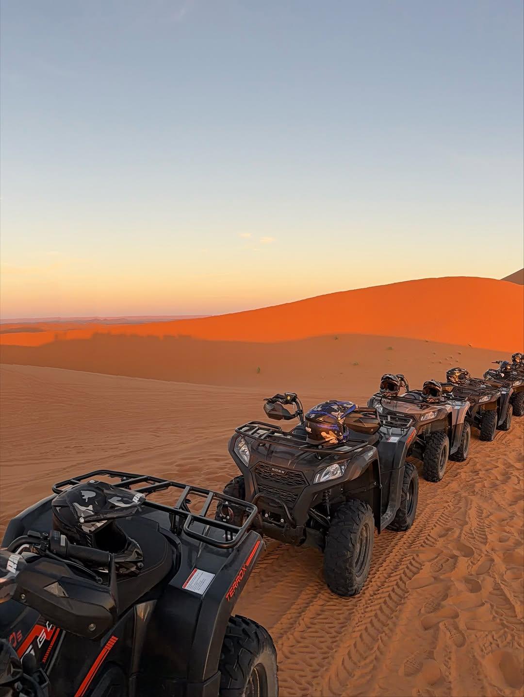 Les Meilleurs Moments pour Photographier lors d'un Raid Quad au Maroc